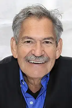 Sáenz at the 2016 Texas Book Festival
