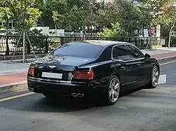 Bentley Flying Spur V8 rear