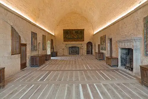 Inside the castle – Périgord States' Hall