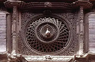 Another Peacock Window on the same building