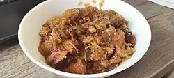 Bigos in bowl