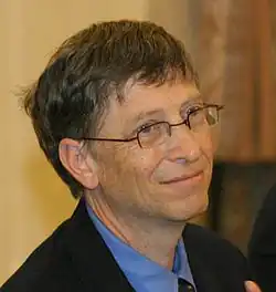An image of Microsoft founder Bill Gates