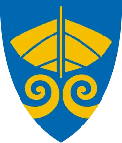 Coat of arms of Bjørnafjorden Municipality