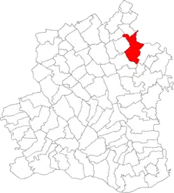 Location in Teleorman County