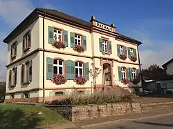 The town hall of Bollschweil