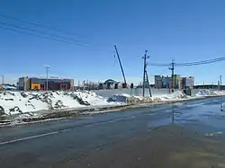 A highway in Bolshaya Atnya