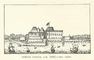 Bombay Castle, 1666