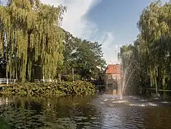 Fountain near de Burg. Bloemersstraat