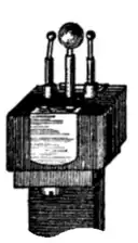 3 mm spark ball oscillator Bose used to generate 60 GHz waves