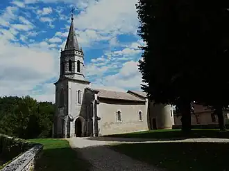 The church in Bourgnac
