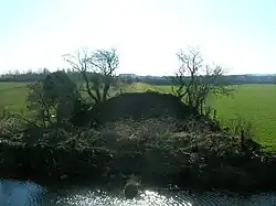 The old railway line to Perceton Colliery