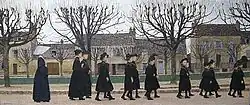 Louis-Maurice Boutet de Monvel, The Boarding School at Nemours, 1909.
