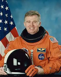 Astronaut Charles E. Brady Jr. (M.D. 1975)