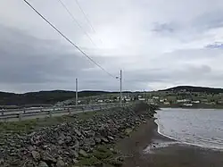 View of the town of Branch from Route 92