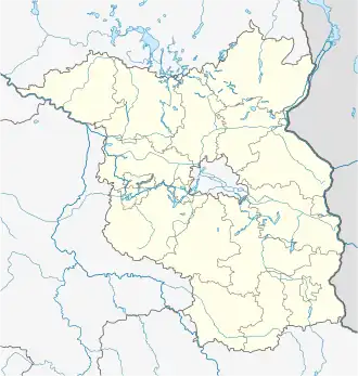 Jüterbog is located in Brandenburg