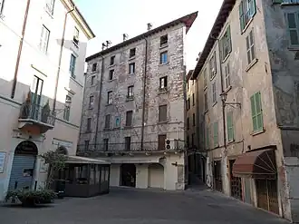 Street in the old city center
