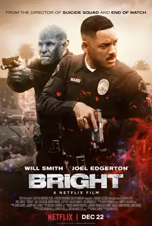 Two police officers, one an African-American human and the other an orc, are armed with pistols.