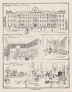 Bristol Royal Infirmary, 1893
