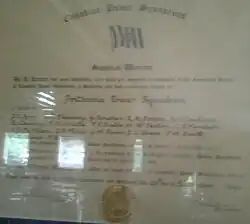 Britannia Yacht Club Canadian Power Squadron Warrant for Britannia Power Squadron