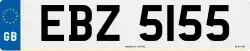 The Europlates were officially used in the UK pre-Brexit. However after 2022, the Europlates were reissued in the UK.