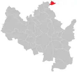 Location of Brno-Útěchov in Brno