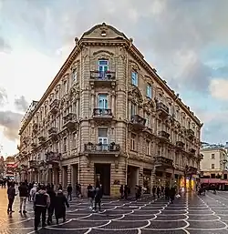 Fountains Square and House of Musa Nagiyev