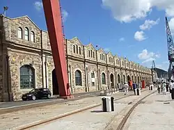 Main Factory, East Yard, completed 1910.