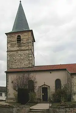 The church in Bulgnéville