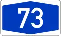 Bundesautobahn 73 number.svg