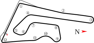 Layout of the Chang International Circuit