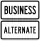 Business alternate plate.svg