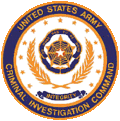 Seal of the former Criminal Investigation Command
