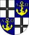 Anton Hubert Fischer's coat of arms
