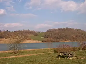 Reservoir of Cabournieu