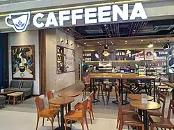 A coffee shop in Bacoor, Philippines