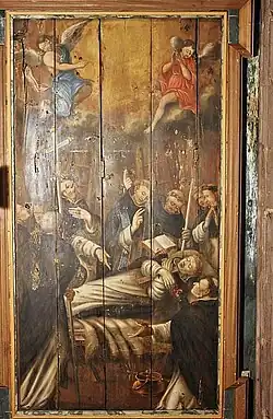 Panel 15 – The death of Dominic.