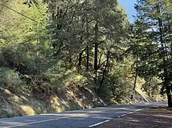 California State Route 271 in Piercy in December 3, 2024.