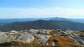 Southward view from the summit of Camel's Hump (with Mt. Ethan Allen in the immediate foreground), September 2017.