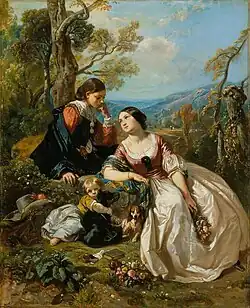 A Sentimental Conversation, 1843