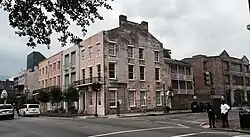 Camp Street, New Orleans, LA Business District, July 2015