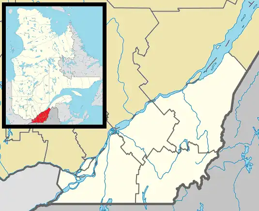 Franklin is located in Southern Quebec
