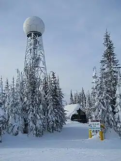Station CXSS (a WSR-98A) at Silver Star Mountain.