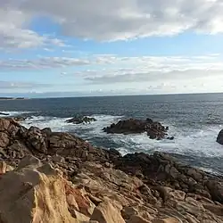Indian Ocean from Canal Rocks