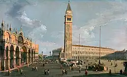 The Piazza di San Marco, Venice