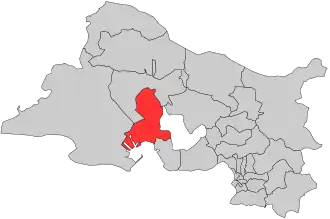 Situation of the canton of Istres in the department of Bouches-du-Rhône