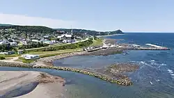 View of the harbour at Cap-Chat, Quebec