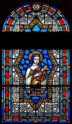 St. Therese, The Little Flower - St. John the Baptist Church, Healdsburg