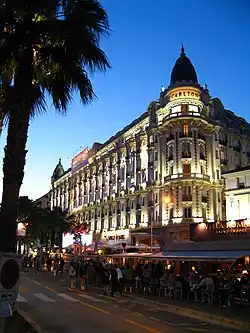 Cannes during the festival period
