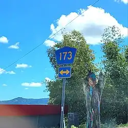 Puerto Rico Highway 173 between Rabanal and Toíta