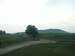 A view from the entrance of the Castleton Festival